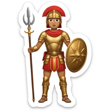 cartagineses cuerpo entero solo uno sticker