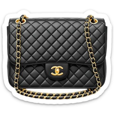 Chanel bag sticker