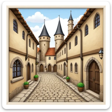 Medieval Europe sticker