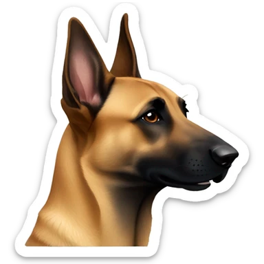 belgian malinois sticker