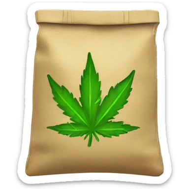 weed bag sticker