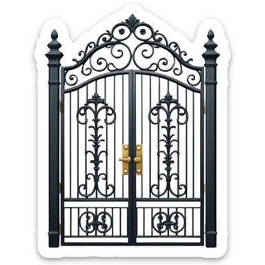 school gate sticker