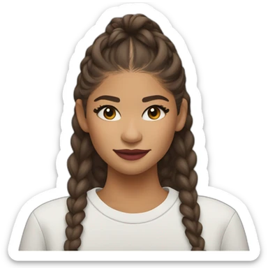 Zendaya in euphoria show sticker