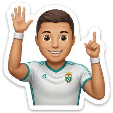 Ronaldo doing sui sticker