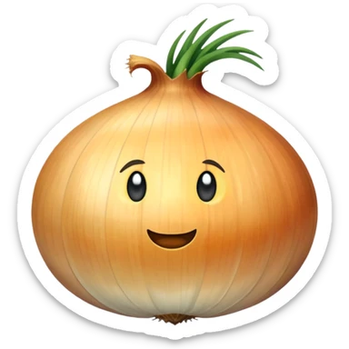 Onion sticker