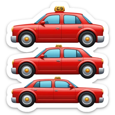 byzantine roman cars sticker
