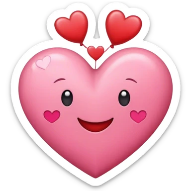 A valentine that says happy Valentine’s Day in it sticker