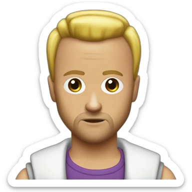 Jessie Pinkman bold sticker