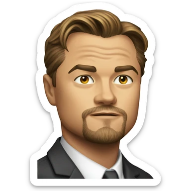 leonardo dicaprio sticker
