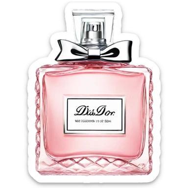 Miss Dior perfume  sticker