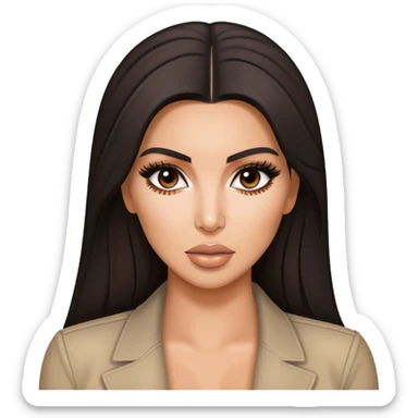 kim kardashian sticker