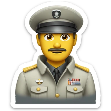 germany cold war soldier sticker