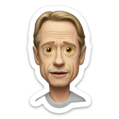 steve buscemi sticker