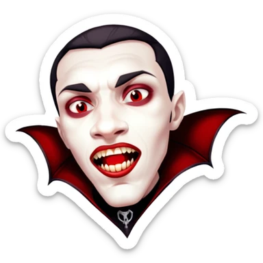 Vampire sticker