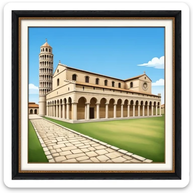 camposanto di pisa sticker