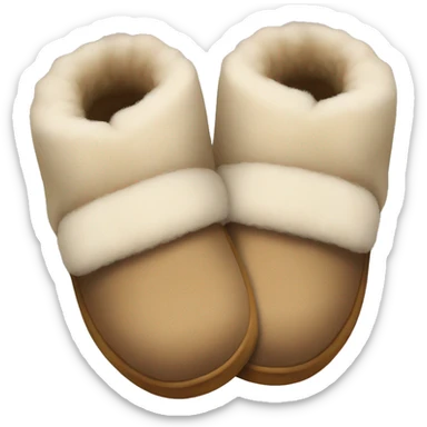 UGG slippers  sticker