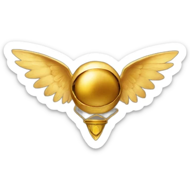 Golden snitch sticker