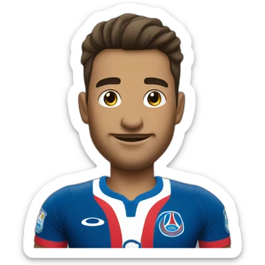 Un maillot du parisien germaint sticker