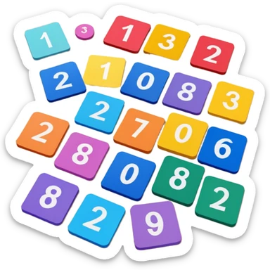 cartes de loto sticker