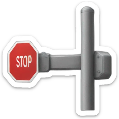 stop sign covid sticker