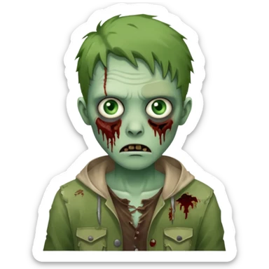 🧟‍♀️ zombeteiro de sticker