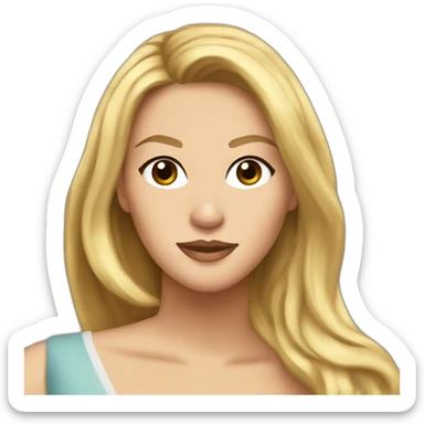 Serena Van der Woodsen sticker