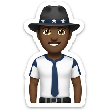 😎 mixed with 🇺🇸 sticker