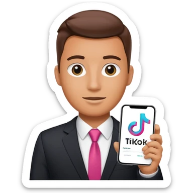  la certification  Tik Tok sticker