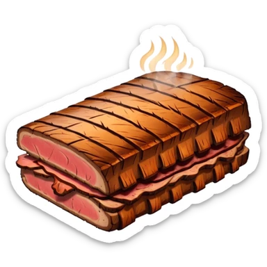 Texas BBQ sticker
