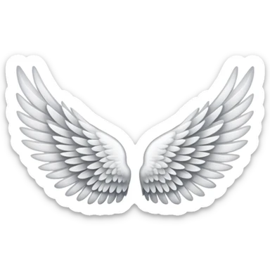 Wings both Left and right side sticker