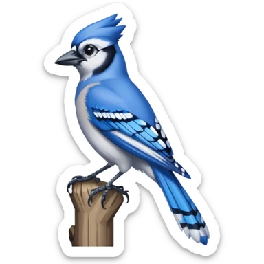 Blue Jay Emoji sticker