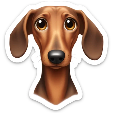 Dachshund sticker