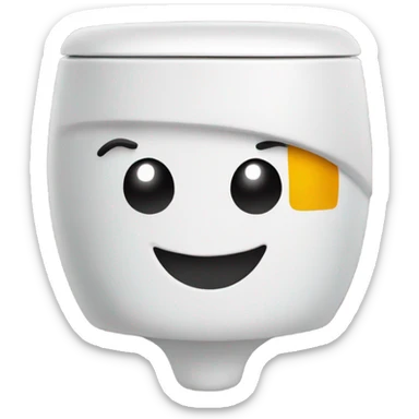 Skibid toilet sticker