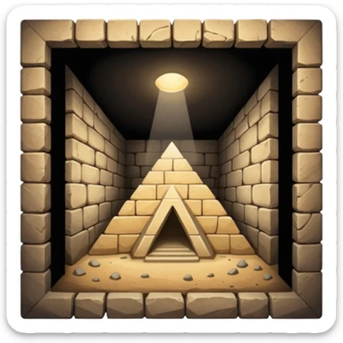 basement of a pyramid sticker