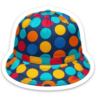 print hat sticker