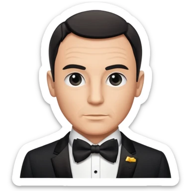 james bond sticker