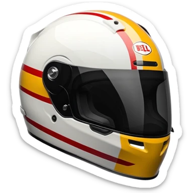 bell hp777 helmet sticker