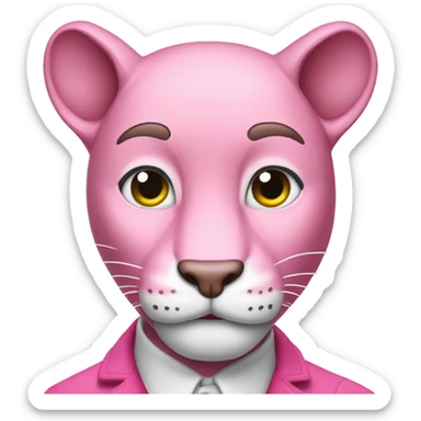 Pink panther  sticker