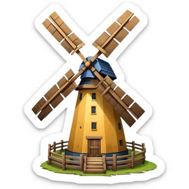 windmill sticker