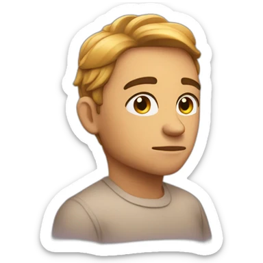 sparkle-with-pensive-face sticker