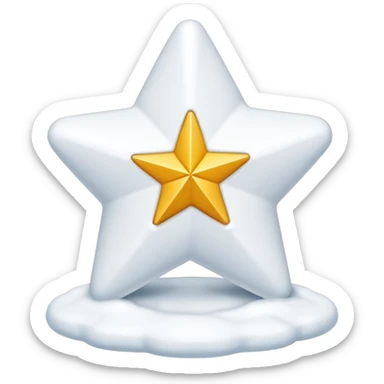 Copo de nieve sticker