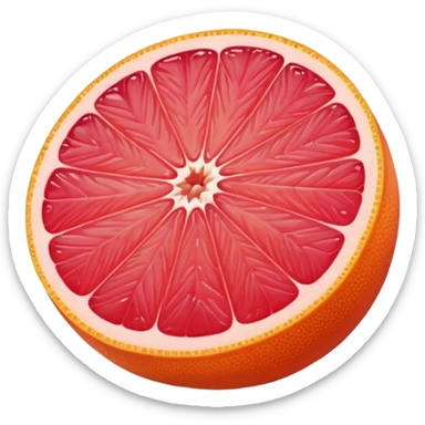 grapefruit sticker