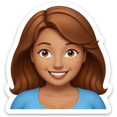 Big booty woman sticker