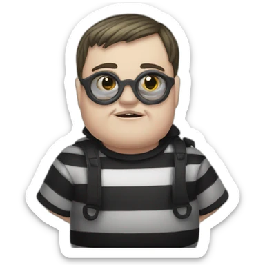 Pugsley Addams sticker