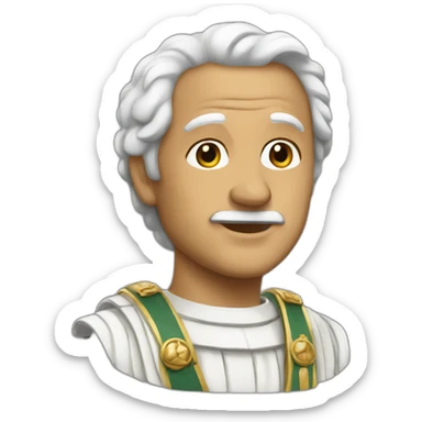 julius cesar sticker