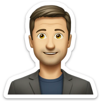 Volodymyr Zelenskyy sticker