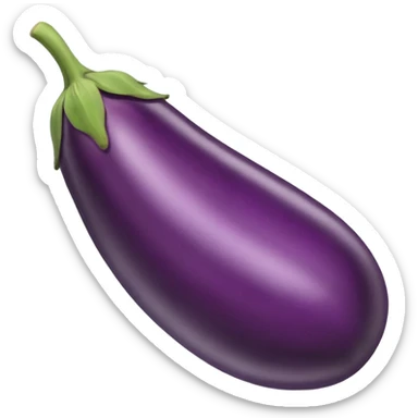 egg plant sticker