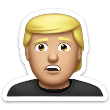 Trump eminem sticker