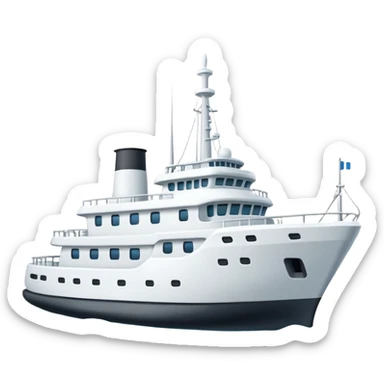 expedition vessel in ice sticker