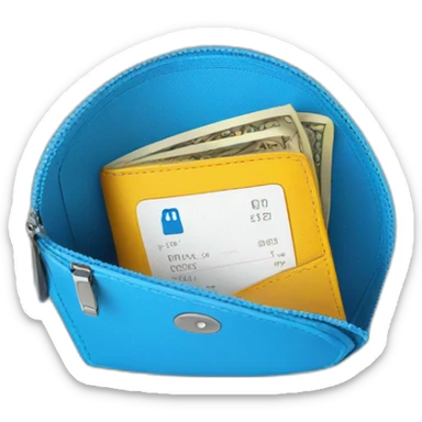 blue-wallet-with-hr-written-on-it sticker
